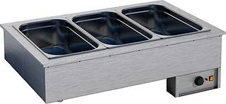 Мармит тепловой встраиваемый Gastrolux ВТМ-106/GN для 3хGN1/1