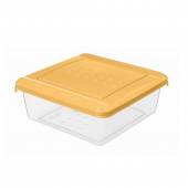 Контейнер для продуктов квадр. 0,5 л. 12,4*12,4*5 см. п/п с крышкой (221100304/01) /1/26/ Контейнер для продуктов квадр. 0,5 л. 12,4*12,4*5 см. п/п с крышкой (221100304/01) /1/26/