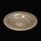 Тарелка для пасты 600мл 272мм Corone Nature серо-коричневая /16/ Тарелка для пасты 600мл 272мм Corone Nature серо-коричневая /16/