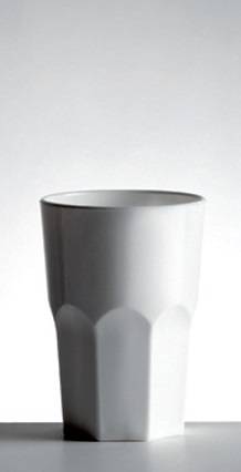 Стакан высокий 350мл GRANITY Acrylic Nipco белый 145мм 190922 /72/