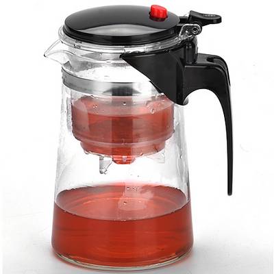 Чайник заварочный с фильтром стеклянный 750мл 4024