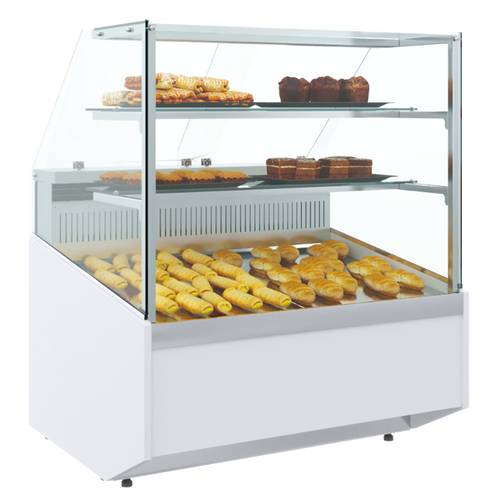 Витрина верт. холодильная кондитерская настольная Carboma KC95 VM 1,5-1 (1003 белый) динамика Витрина верт. холодильная кондитерская настольная Carboma KC95 VM 1,5-1 (1003 белый) динамика