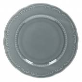 Блюдо «В.Виена Шарм» круглое фарфор D=310,H=27мм серый VW022310772