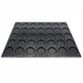 Лист для выпечки гамбургеров 125 мм 600*400 с антипригарным покрытием Лист для выпечки гамбургеров 125 мм 600*400 с антипригарным покрытием