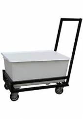 Тележка для белья Вязьма ТП-130 130л (корзина из пластика)