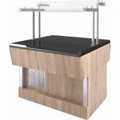 Прилавок холодильный Refettorio (шведский стол островной) RС53S с охлаждаемой кварц.поверхностью