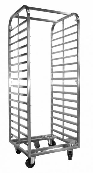 Тележка-шпилька для гастроемкостей Абат ТШГ-16-2/1, 16 уровней для GN 2/1, вся нерж. Тележка-шпилька для гастроемкостей Абат ТШГ-16-2/1, 16 уровней для GN 2/1, вся нерж.