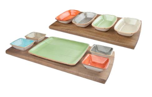 Доска для подачи 45х23см Acacia Bonna /12/ AKS 03 MV