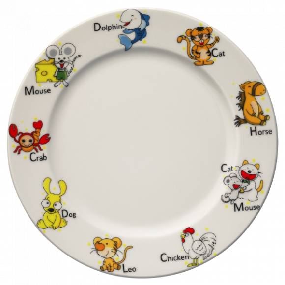 Тарелка плоская 21см фарфор Banquet Kids Bonna KIDSBNC21DZ b Тарелка плоская 21см фарфор Banquet Kids Bonna KIDSBNC21DZ b