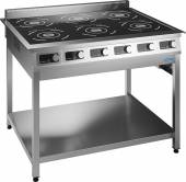 Плита индукционная 6-конфор. Челябторгтехника ПЭИ-6/L3 3х2,5/3х3,5 кВт Плита индукционная 6-конфор. Челябторгтехника ПЭИ-6/L3 3х2,5/3х3,5 кВт