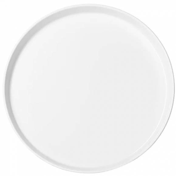 Блюдо «Кунстверк» круглое с бортом фарфор D=225,H=17мм белый A0292