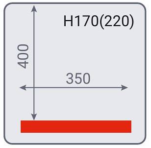 Рейка запаечная для вакууматора INDOKOR IVP 350/MS