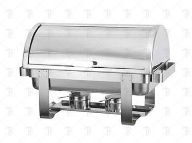 В.Мармит настольный прямоугольный Eksi 721R63-1 для GN1/1 нерж. 9л, с крышкой Roll Top