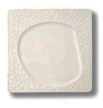 Блюдо квадратное Organic- Venezia 30*30 см Kunst Werk Black Lebel 91623101 /1/