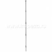 Стойка мобильная 370мм для стеллажа Metro хромированная 13UP (для сухих помещений) Стойка мобильная 370мм для стеллажа Metro хромированная 13UP (для сухих помещений)