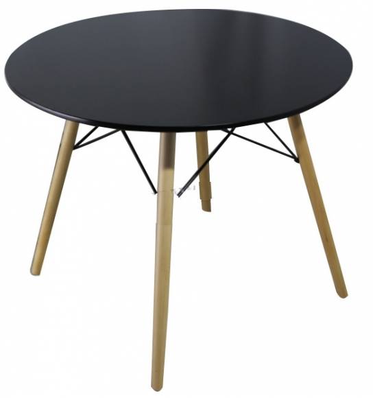 Стол обеденный BM-T08 900*900 черный