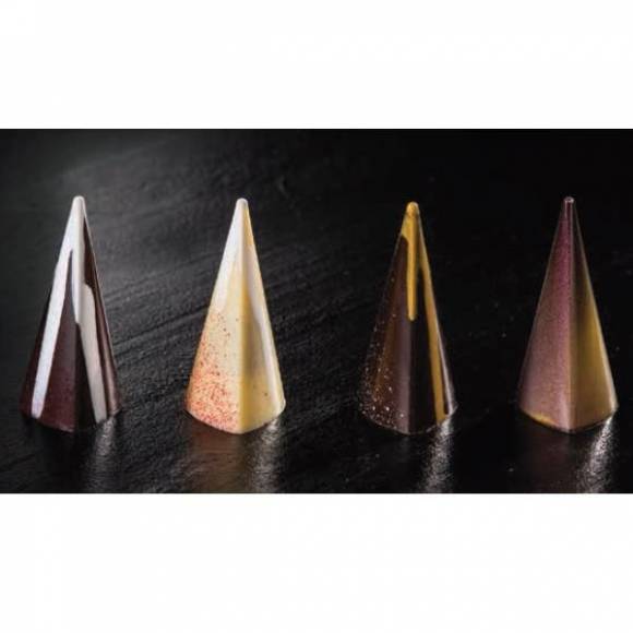 Форма д/шок. конфет 25х26мм h55мм, 11 гр, 28 ячеек, п/к Martellato MA4005