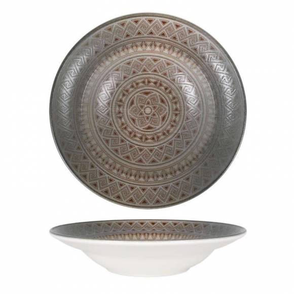 Тарелка глубокая 400 мл 240 мм Bonna Damasquino S-MT-DMSGRM24CK b Тарелка глубокая 400 мл 240 мм Bonna Damasquino S-MT-DMSGRM24CK b