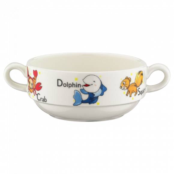 Чашка бульонная 350мл 12см фарфор Banquet Kids Bonna KIDSBNC12KKS