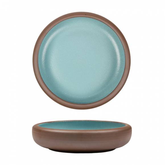 Блюдо/салатник 800мл, 21.5cм, h=5.6cм Blue Matt Taiga P.L. 19-562-1cn/blue matt /3/