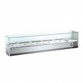 Витрина холодильная настольная Hurakan HKN-VRX1200/380 Витрина холодильная настольная Hurakan HKN-VRX1200/380