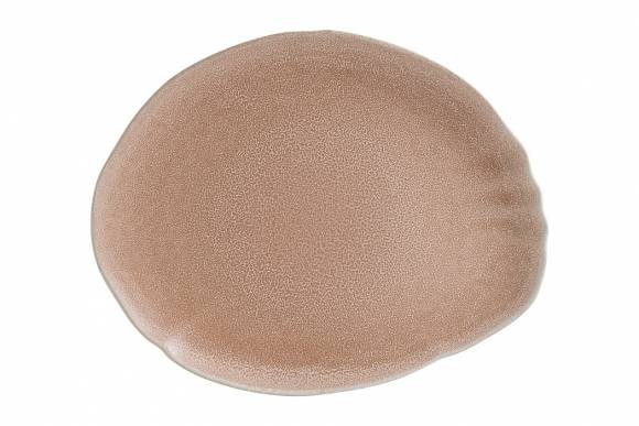 Блюдо овальное 360*280 мм Bonna Blush BLHTON36OV форма Ваго волнистый край