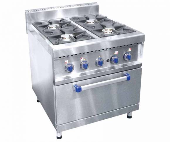 Плита газовая 4-х конф. Абат ПГК-49 ЖШ с духовкой