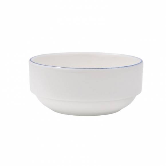 Салатник 500 мл 140 мм фарфор Banquet Retro Bonna E101BNC14JO синий край