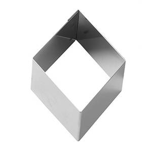 Форма кондитерская 170х170х40мм Ромб Спика нерж.