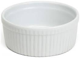 Форма для запекания 500 мл 140 мм фарфор Optiva Bonna OPT 14 RSF