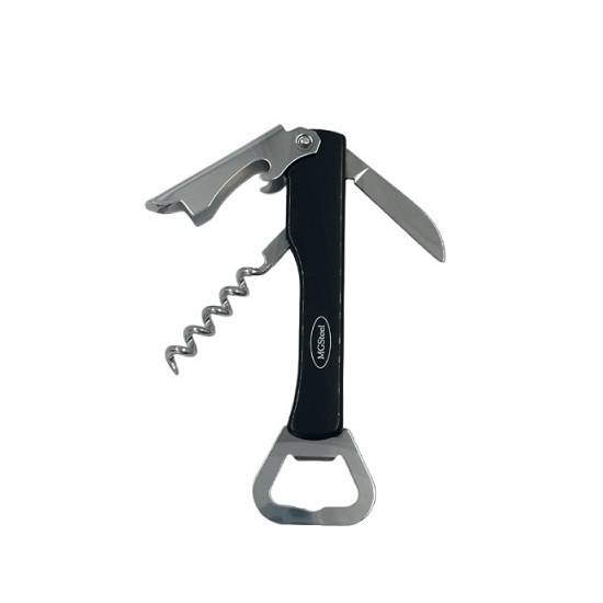 Нарзанник 4-х функц. одноступен. пластик. ручка, нерж. MGsteel 70475 Нарзанник 4-х функц. одноступен. пластик. ручка, нерж. MGsteel 70475