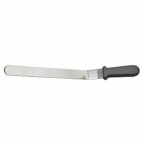 Лопатка кондитерская изогнутая 30 см, черная пластиковая ручка P.L. Proff Cuisine LB-P29