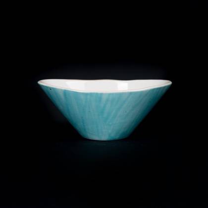 Емкость для соуса 85мл 118х60мм Corone Nature голубая /144/ Емкость для соуса 85мл 118х60мм Corone Nature голубая /144/