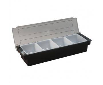 Барная станция (контейнер) 4 ячейки Luxstahl кт395 Барная станция (контейнер) 4 ячейки Luxstahl кт395