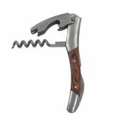 Нарзанник 3-х функц. одноступен. дерев. ручка, нерж. MGsteel 70477