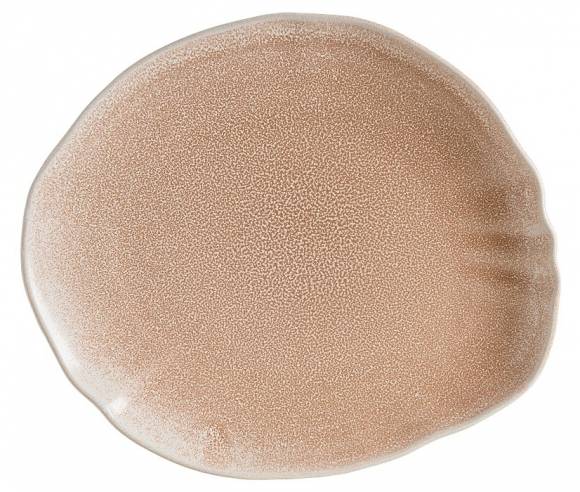 Блюдо овальное 240*210 мм Bonna Blush BLHTON24OV форма Ваго волнистый край