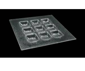 Тарелка Glassware 200*200 мм 48825.