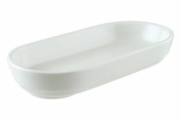 Соусник 155*80 мм 120 мл h=28 мм Белый, форма Хюгге Bonna MOD15OK