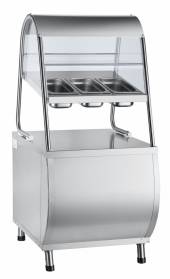 Прилавок для столовых приборов с хлебницей Абат ПСПХ-70М Патша