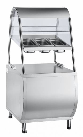 Прилавок для столовых приборов с хлебницей Абат ПСПХ-70М Патша