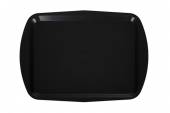 Поднос прямоугольный 49х36см черный с ручками полипропилен мки39/9.1 Поднос прямоугольный 49х36см черный с ручками полипропилен мки39/9.1