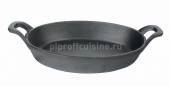 Сковорода овальная 210х160мм чугун порционная с ручками P.L. 12034B-2 81200020 /100/ Сковорода овальная 210х160мм чугун порционная с ручками P.L. 12034B-2 81200020 /100/