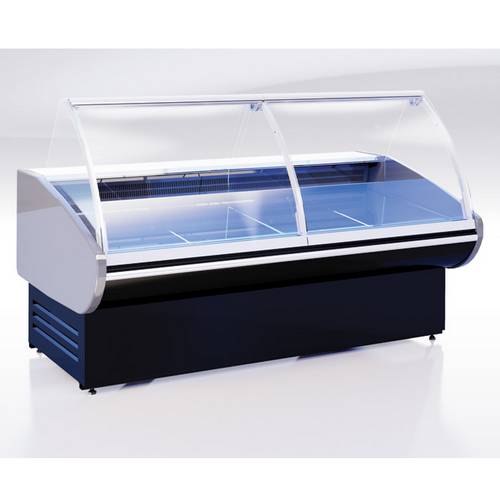 Витрина универсальная Cryspi Magnum SN 2500 Д с боковинами