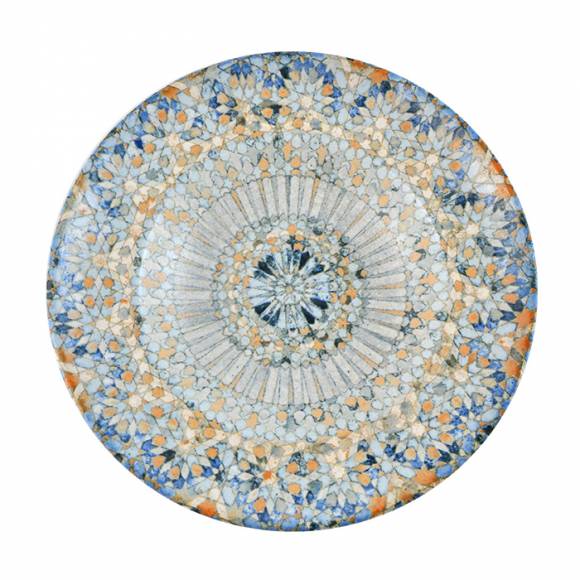 Тарелка глубокая 450мл 270мм Luca Mosaic Bonna S-MT-LUCMZGRM27CK