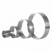 Форма кондитерская 260х50мм нерж. Luxstahl для торта круглая Форма кондитерская 260х50мм нерж. Luxstahl для торта круглая