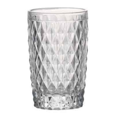 Стакан высокий 340мл Diamonds SouthGlass стекло прозр. 04612LX /6/