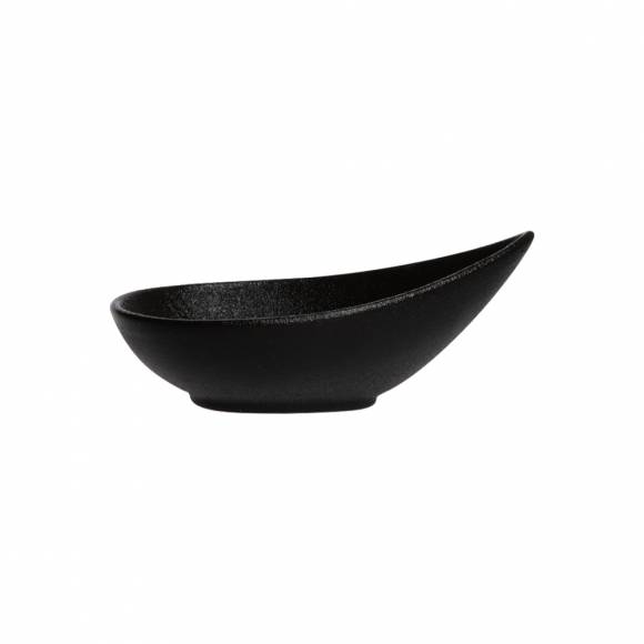 Салатник фигурный 130мм 100мл черный Corone Grafica [XSY3164] фк6910