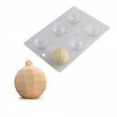 Форма д/шок. конфет d60мм h30мм, 6 ячеек, 40гр, пластик Martellato 20SF005 Форма д/шок. конфет d60мм h30мм, 6 ячеек, 40гр, пластик Martellato 20SF005