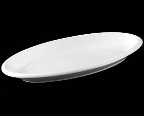 Блюдо овальное селедочник 305х180мм глубокое Wilmax WL-992128 /3/18/