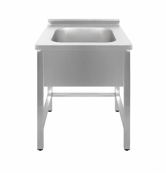 Ванна моечная 1-а секционная 1200*700*850 гл.380 с бортом (цельнотянутая мойка) Ванна моечная 1-а секционная 1200*700*850 гл.380 с бортом (цельнотянутая мойка)